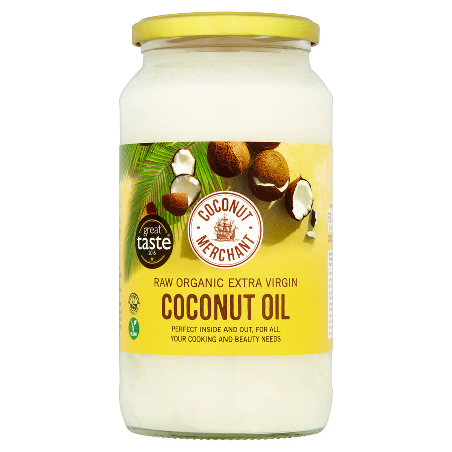 Coconut Merchant Raw Organic Extra Virgin Coconut Oil 1 Litre