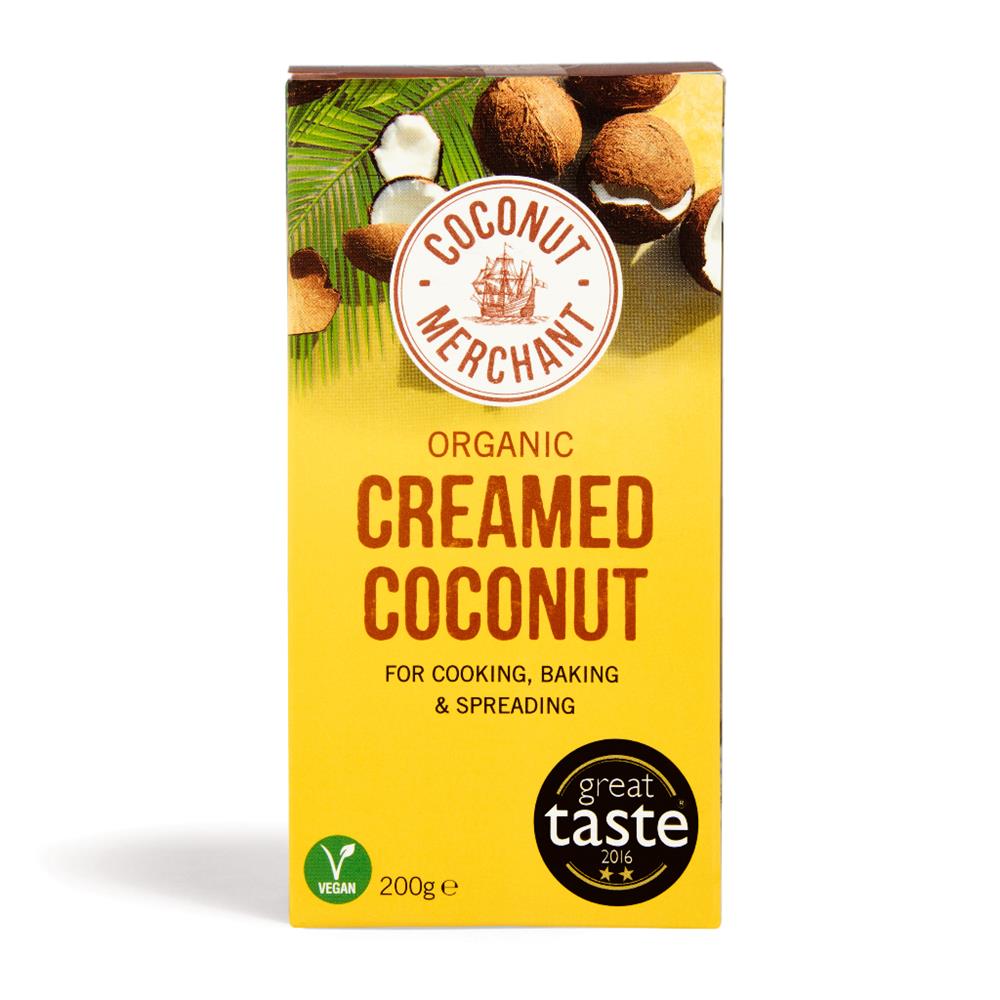 Coconut Merchant Organic Creamed Coconut 200g