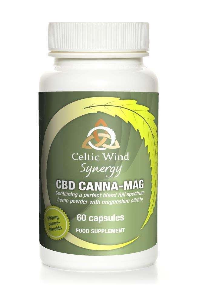 Celtic Winds Synergy CBD Canna - Mag 60 Capsules