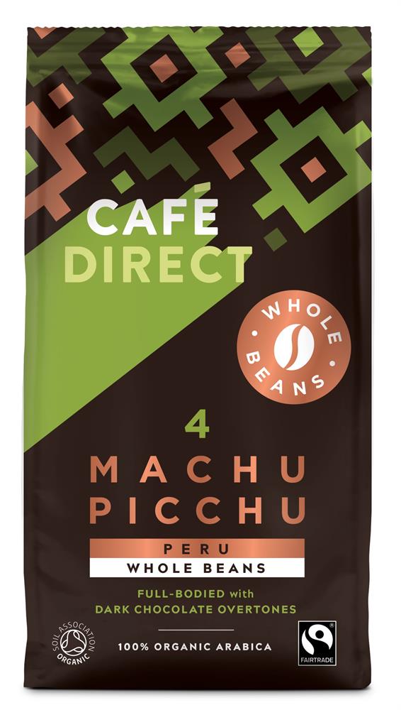 Cafedirect Organic Machu Picchu Beans 227g