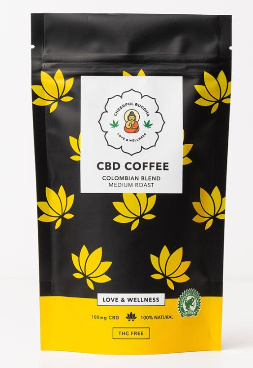 Cheerful Buddha CBD Infused Colombian Coffee 100g