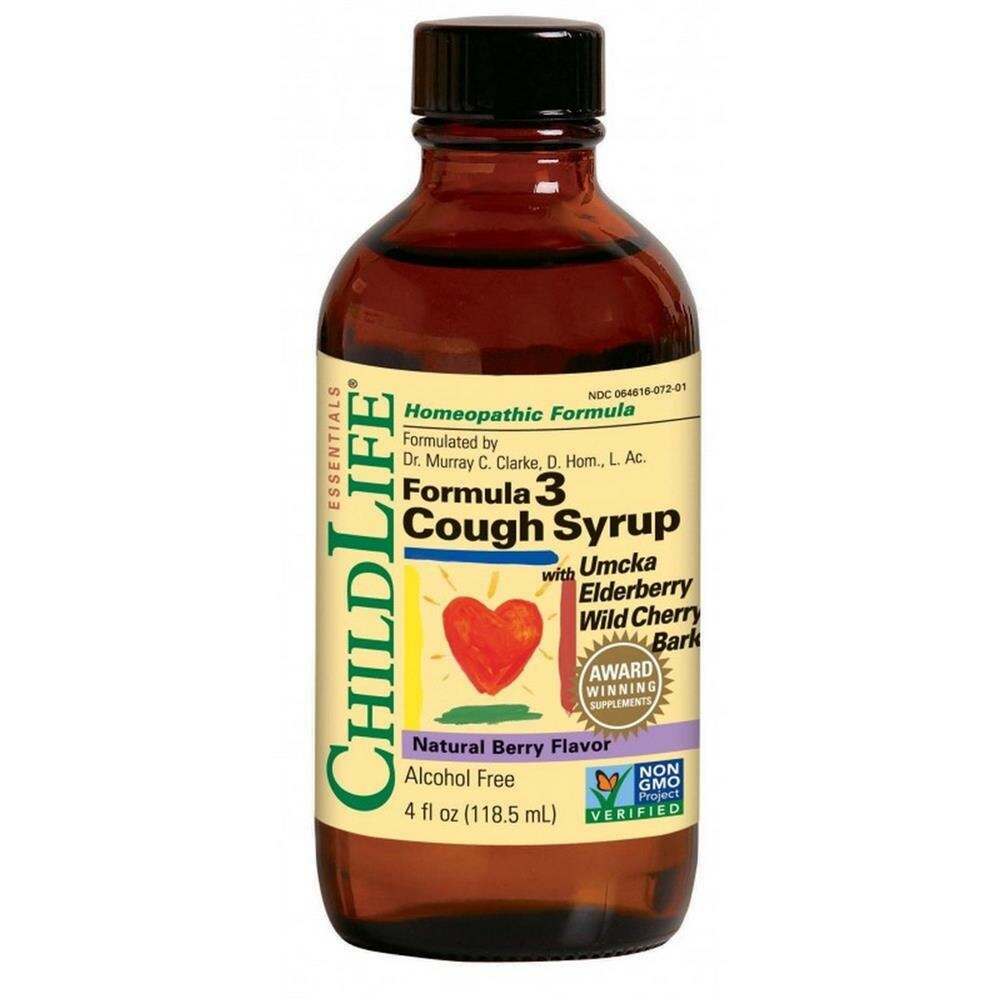 ChildLife Essentials Formula 3 Berry Cough Syrup 120ml