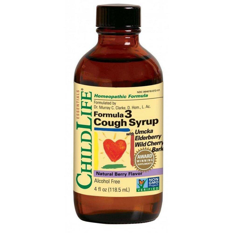ChildLife Essentials Formula 3 Berry Cough Syrup 120ml