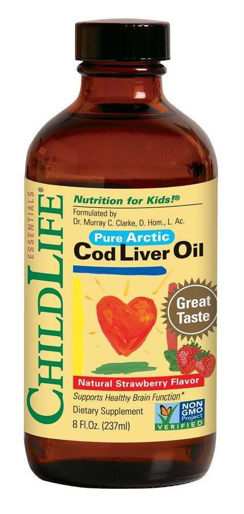 ChildLife Essentials Strawberry Cod Liver Oil 240ml