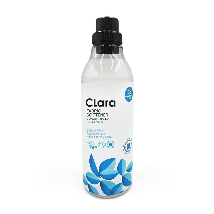 Clara Concentrated Fabric Softener Unscented 1 Litre