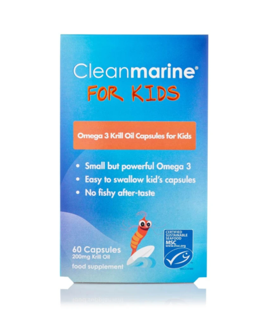 Cleanmarine Krill Oil for Kids 60 Capsules