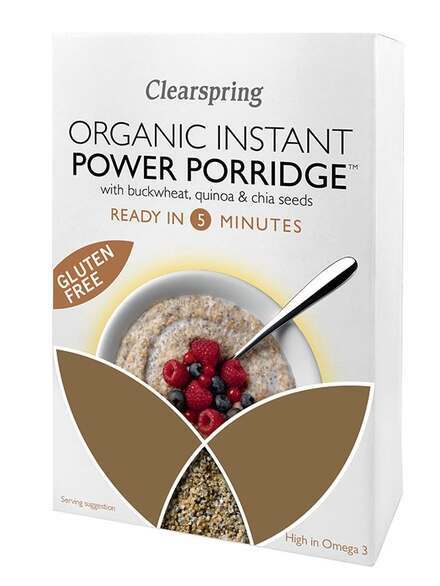 Clearspring Organic Gluten Free Instant Power Porridge 160g