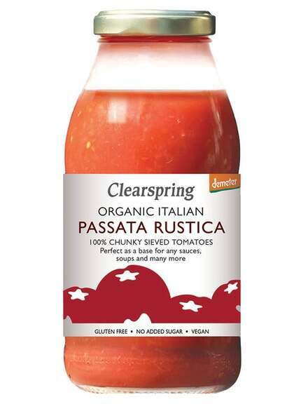 Clearspring Organic Italian Demeter Passata Rustica 510g