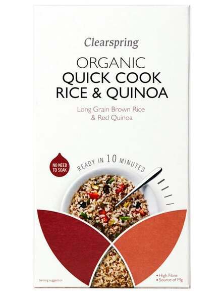 Clearspring Quick Cook Organic Rice & Quinoa 250g