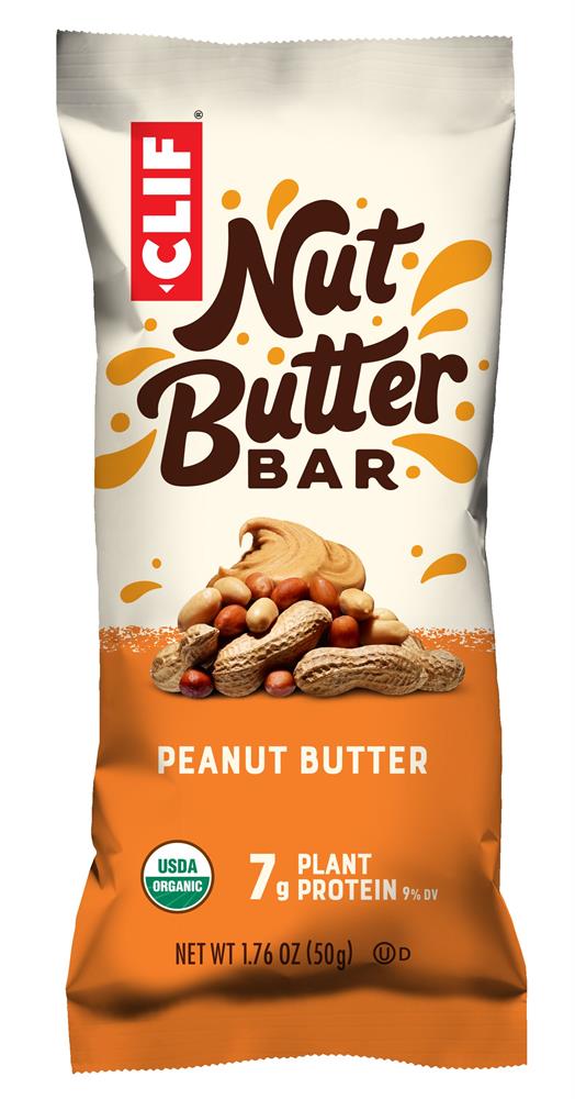 Clif Bar Nut Butter Filled Peanut Butter Energy Bar 50g - Pack of 12