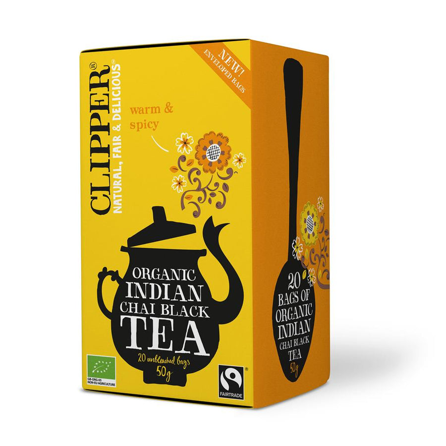 Clipper Organic Indian Chai Black Tea 20 Bags