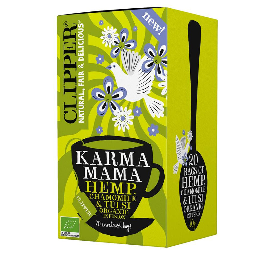 Clipper Organic Karma Mama Hemp Infusions 20 Bags