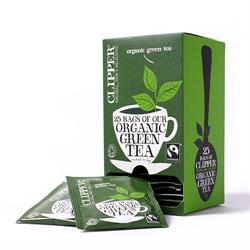 Clipper Fairtrade Organic Green Tea 25 Envelopes