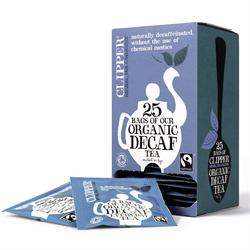 Clipper Fairtrade Organic Everyday Decaf Tea 25 Envelopes