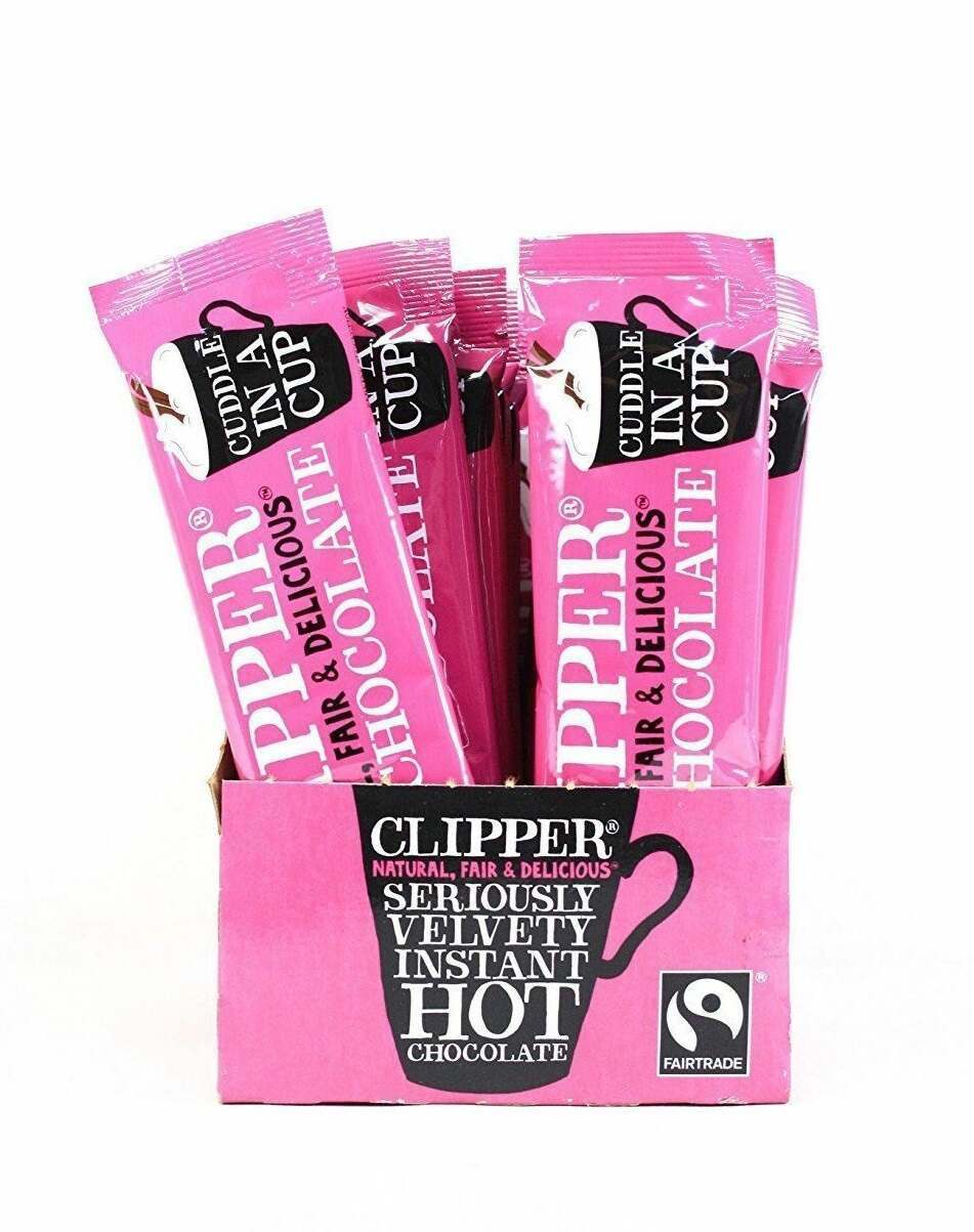 Clipper Drinking Chocolate Sachet 28g - Pack of 30