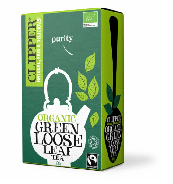 Clipper Fairtrade Loose Leaf Green Tea 100g