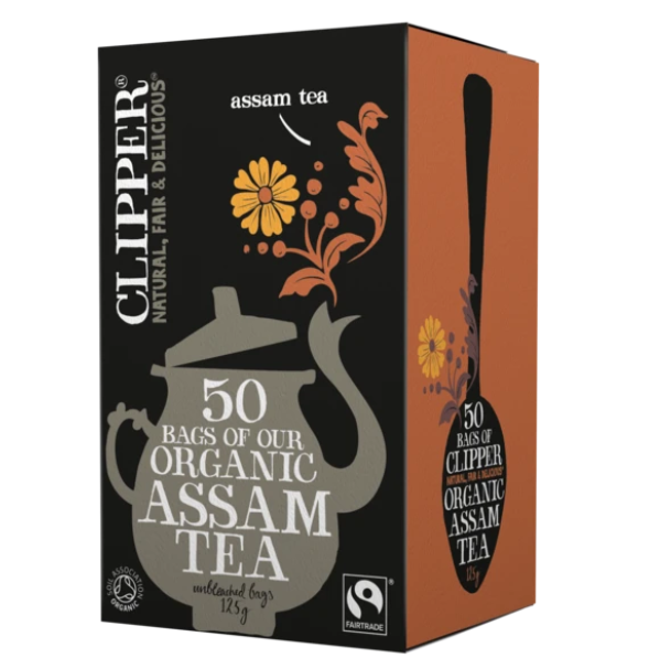 Clipper Fairtrade Organic Assam Tea 50 Bags