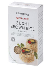 Clearspring Organic Sushi Brown Rice 500g