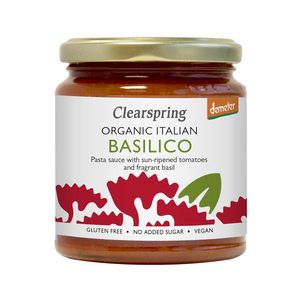 Clearspring Demeter Organic Italian Basilico Pasta Sauce 300g