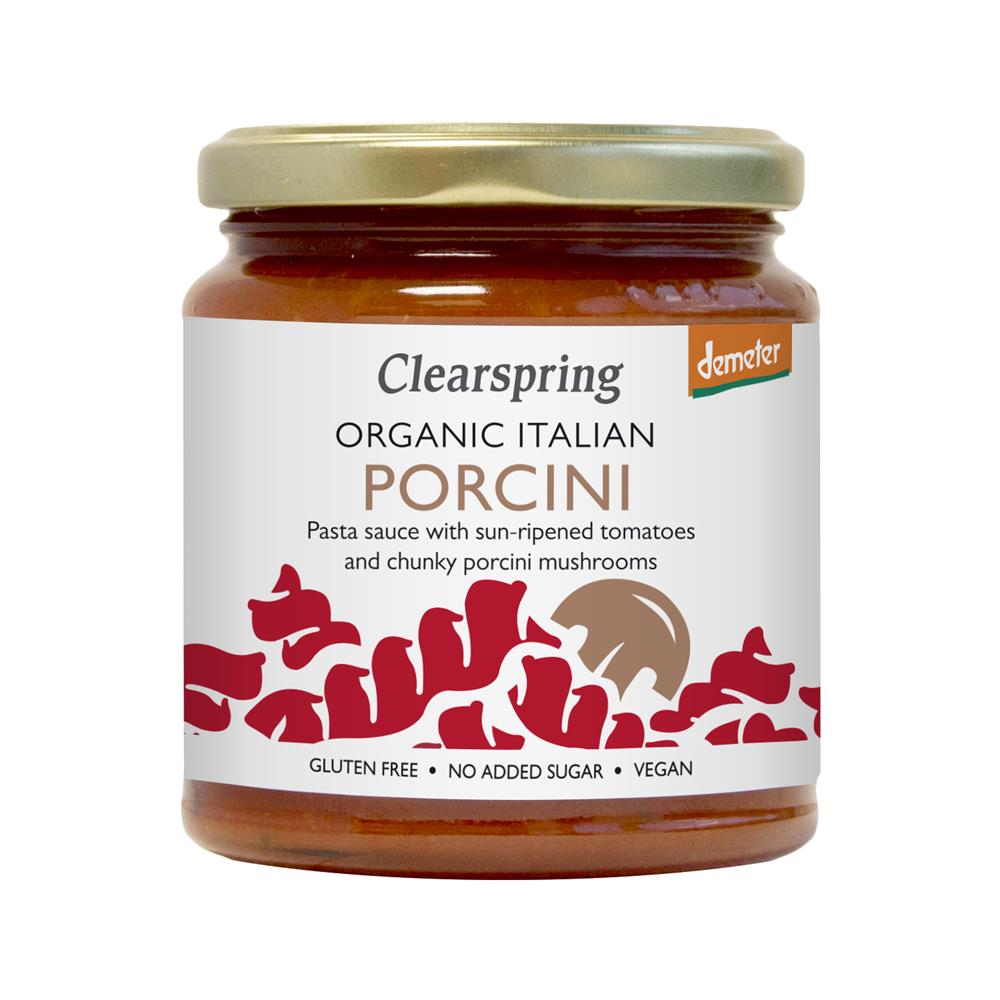Clearspring Demeter Organic Italian Porcini Pasta Sauce 300g
