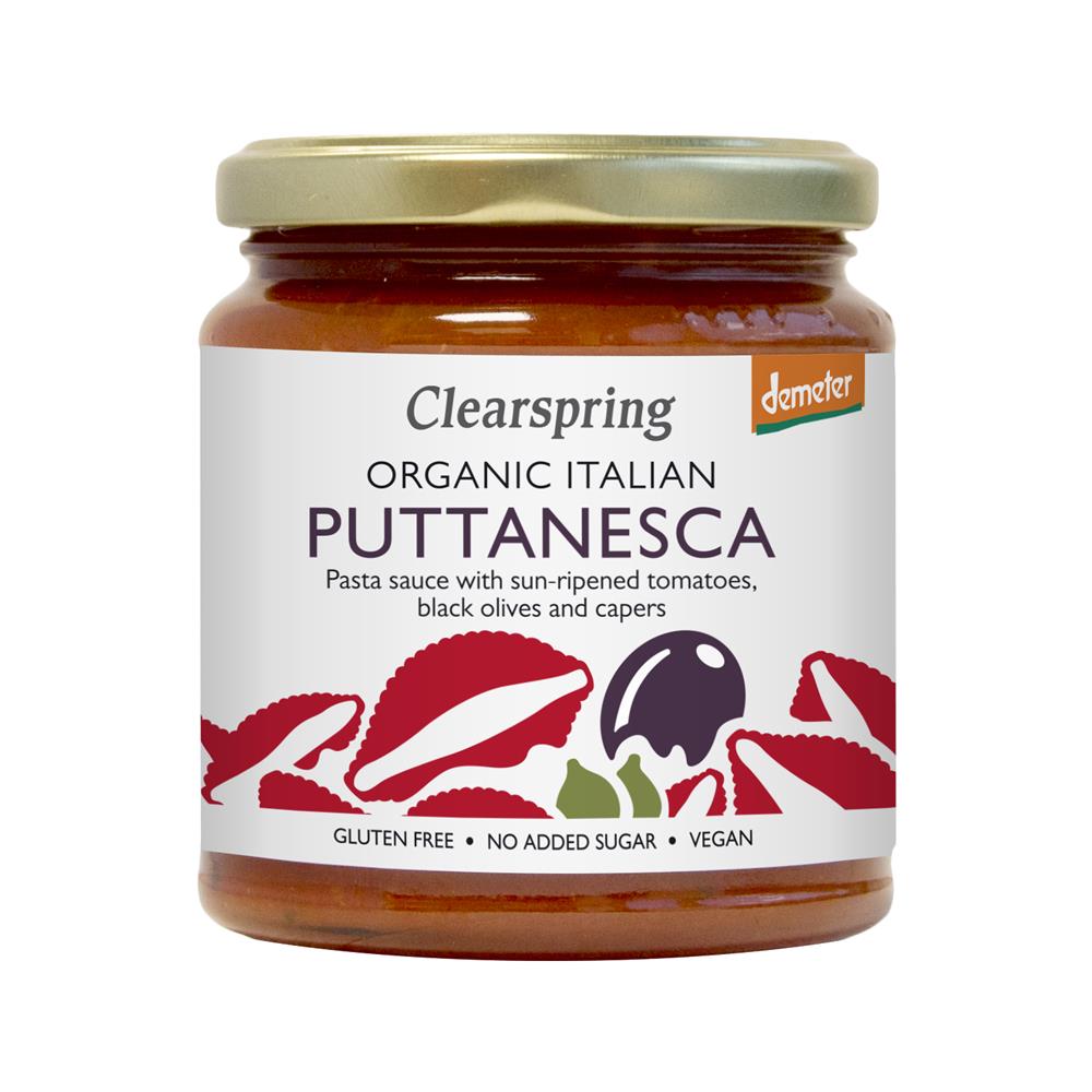 Clearspring Demeter Organic Italian Puttanesca Pasta Sauce 300g