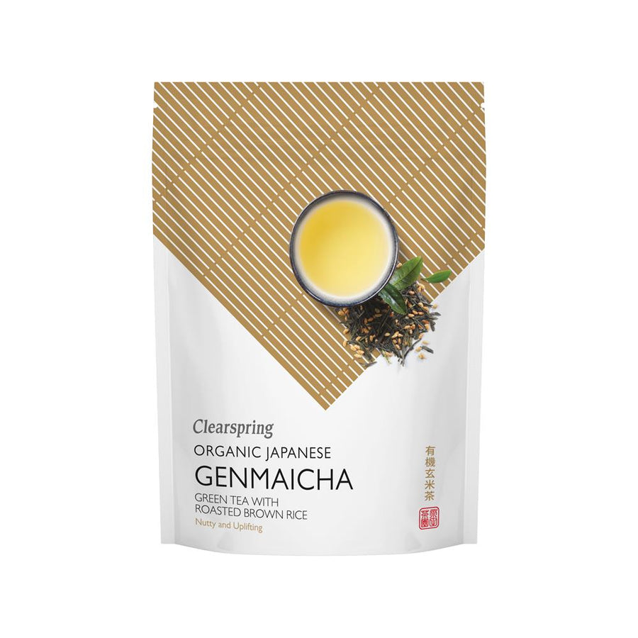 Organic Genmaicha Japanese Green Tea with Roasted Rice 90g
