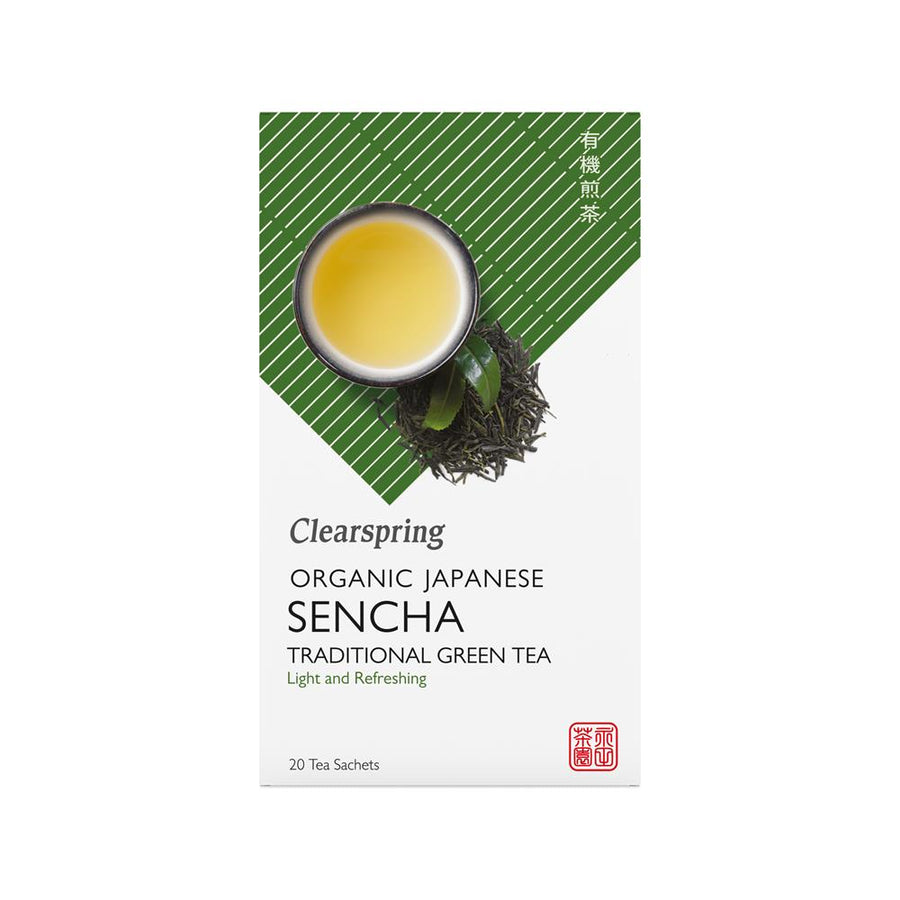 Clearspring Organic Japanese Green Tea Sencha 20 Tea Bags