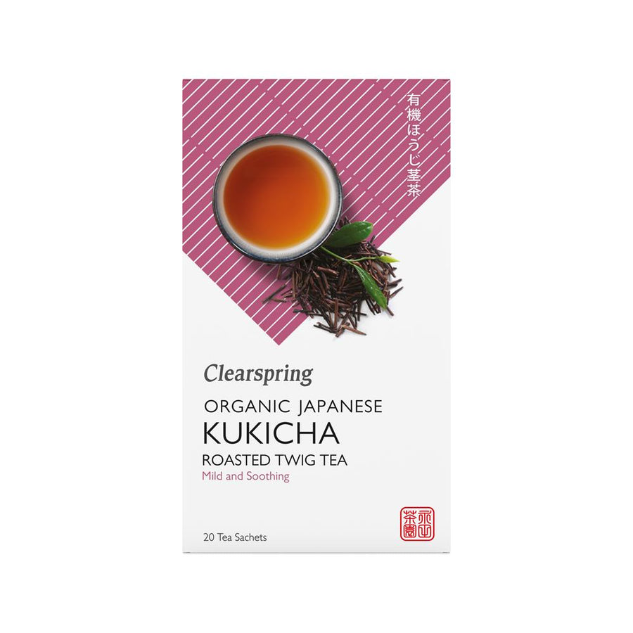 Clearspring Organic Japanese Kukicha 20 Tea Bags