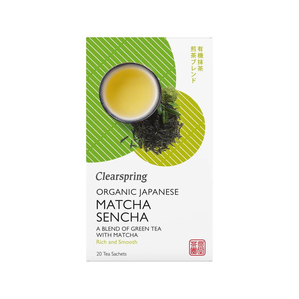 Organic Japanese Matcha Sencha 20 bags