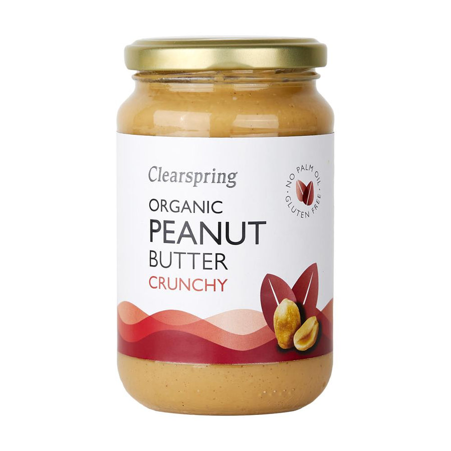 Clearspring Bio Kitchen Organic Crunchy Peanut Butter 350g