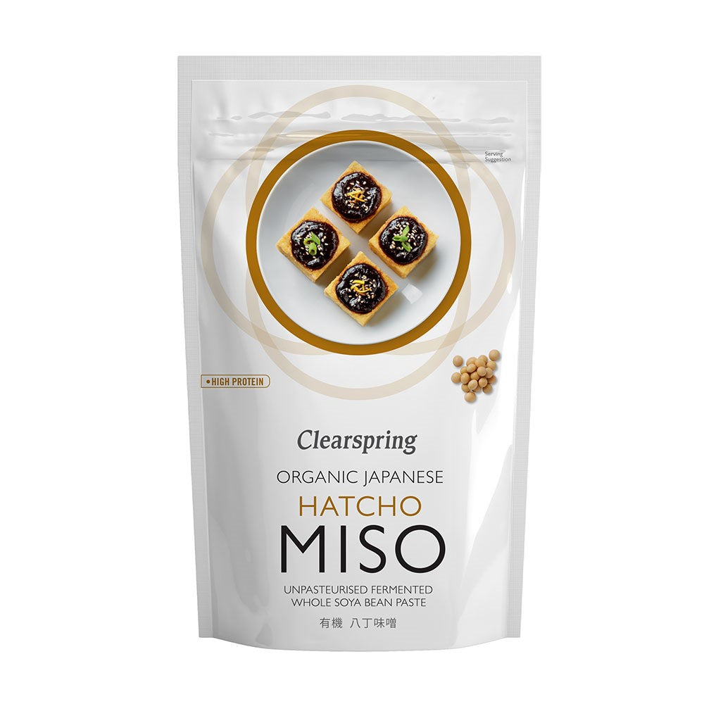 Clearspring Organic Japanese Hatcho Miso Pouch 300g