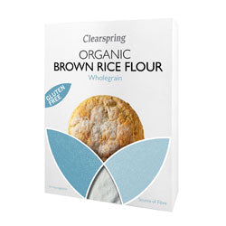Clearspring Organic Gluten Free Brown Rice Flour 375g