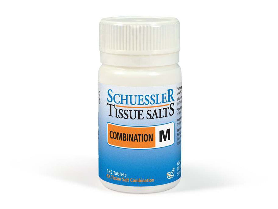 Schuessler Tissue Salts Combination M 125 Tablets