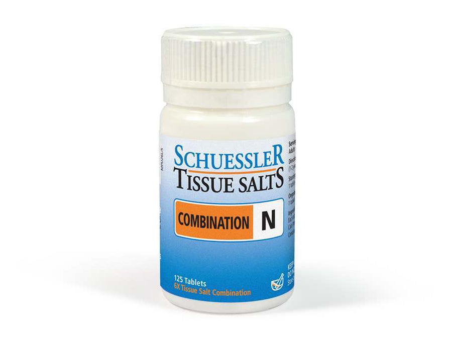 Schuessler Tissue Salts Combination N 125 Tablets