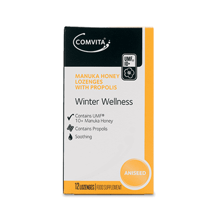 Comvita Manuka Honey Lozenges with Propolis - Aniseed 12 Pack