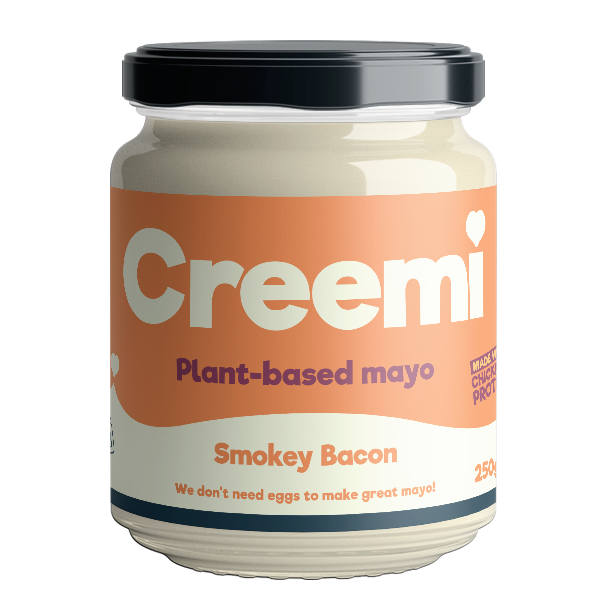 Creemi Smokey Bacon Vegan Mayonnaise 240g