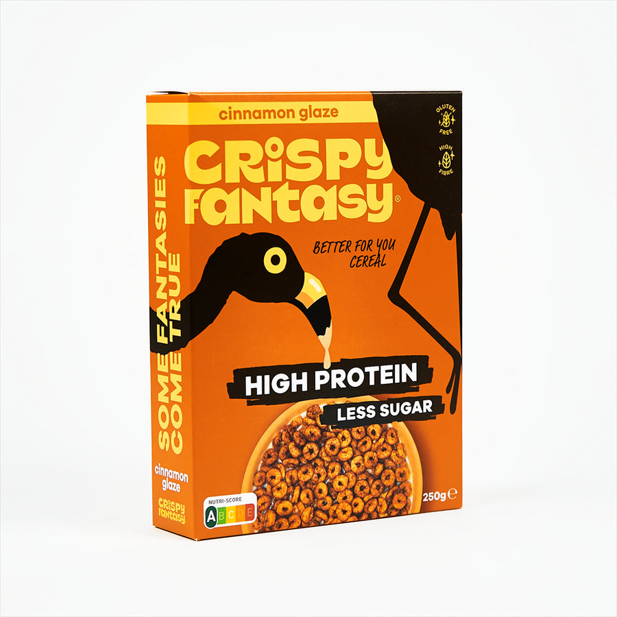 Crispy Fantasy High Protein Cinnamon Cereal 250g