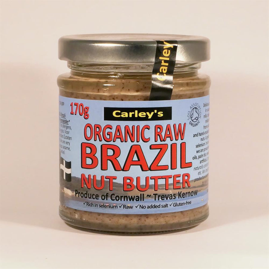 Carley's Organic Raw Brazil Nut Butter 170g