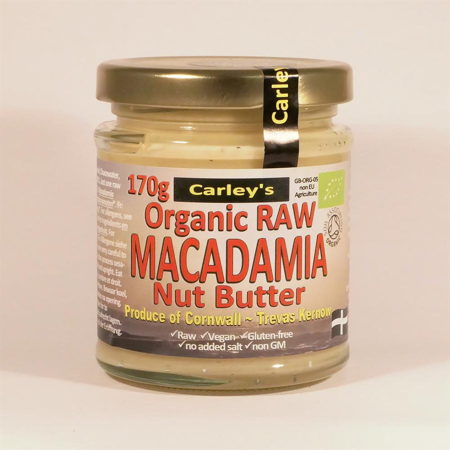 Carley's Organic Macadamia Nut Butter 170g