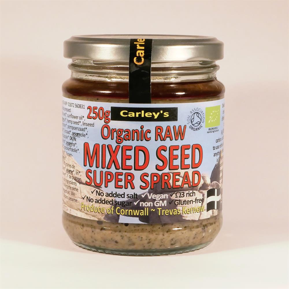 Carley's Organic Raw Mixed Super Spread 250g