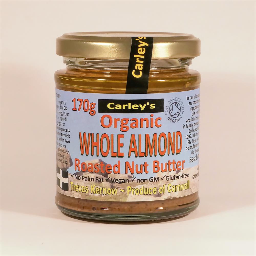 Carley's Organic Almond Butter 170g