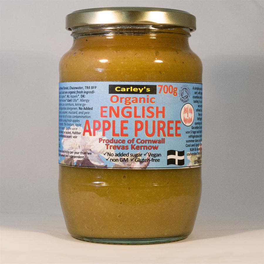 Carley's Organic English Apple Puree 700g