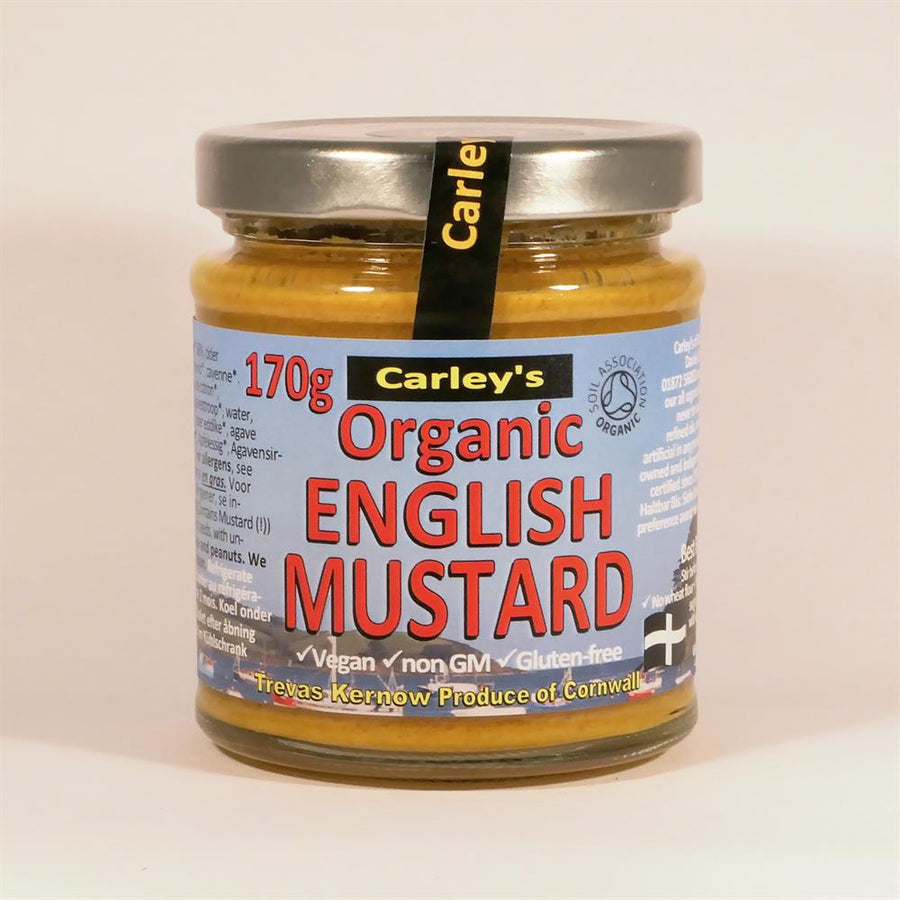 Carley's Organic English Mustard 170g
