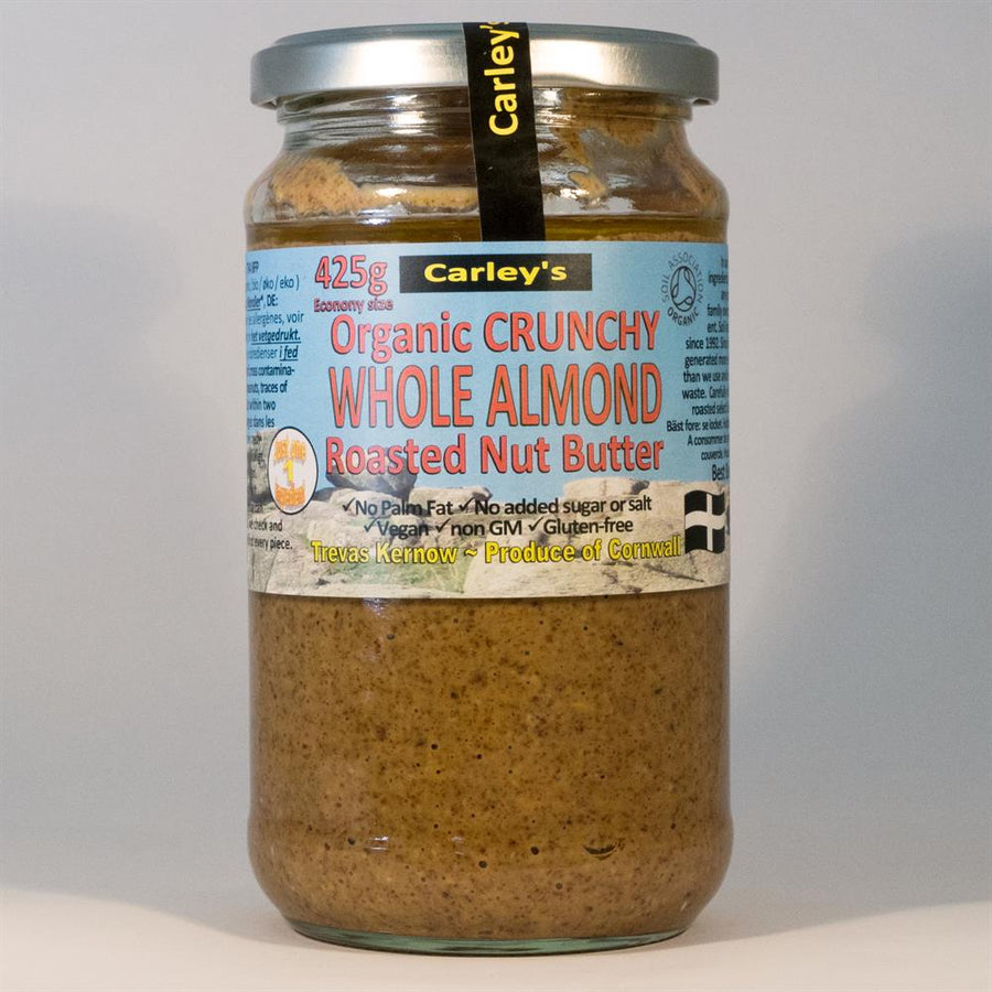 Carley's Organic Roasted Almond Butter 425g