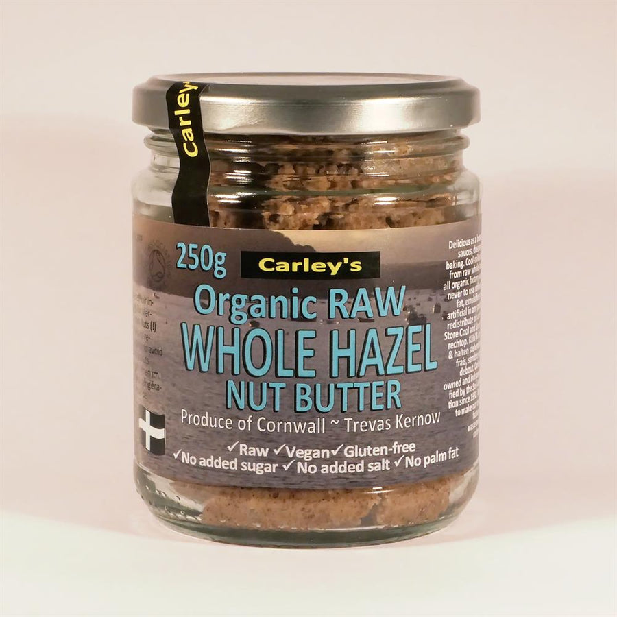 Carley's Organic Raw Hazelnut Butter 250g
