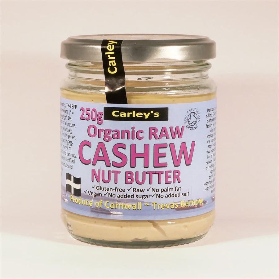 Carley's Organic Raw Cashew Nut Butter 250g