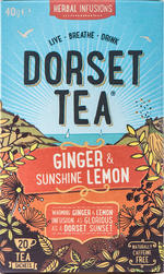 Dorset Tea Ginger & Sunshine Lemon Tea - 20 Bags