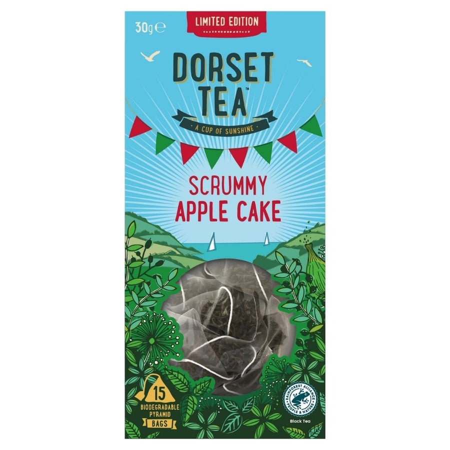 Dorset Tea - Scrummy Apple Cake - 15 Tea Bags