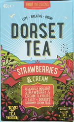 Dorset Tea Strawberries & Cream Tea - 20 Bags