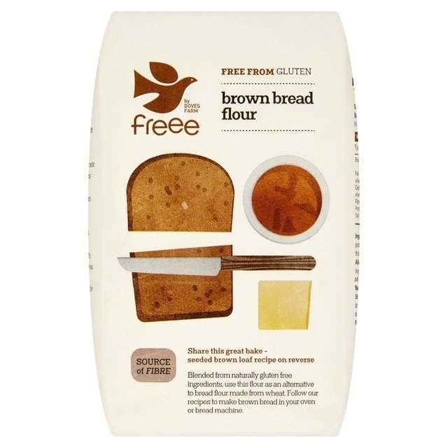 Doves Farm Gluten Free Brown Bread Flour 1kg